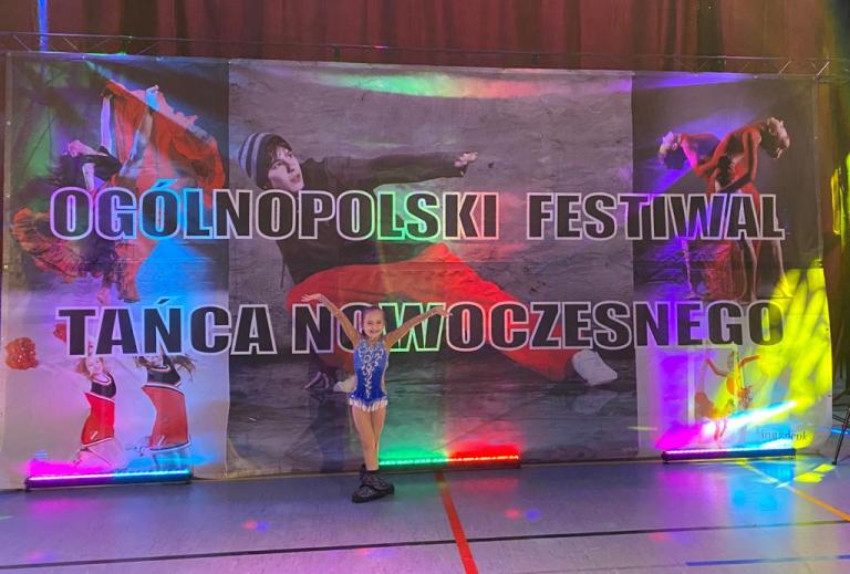Sukces uczestniczki Pracowni Gimnastyki Artystycznej