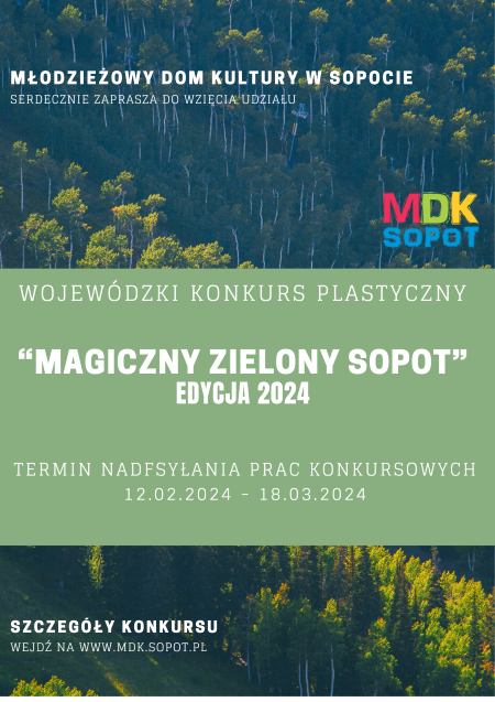 Wyniki Wojewódzkiego Konkursu Plastycznego "Wiosna w Sopocie"