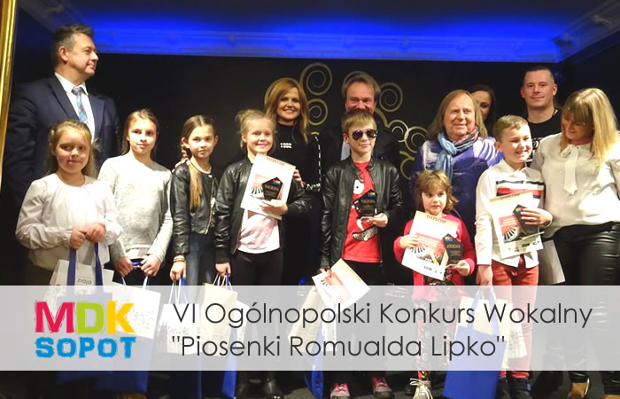 VI Ogólnopolski Konkurs Wokalny "Piosenki Romualda Lipko"